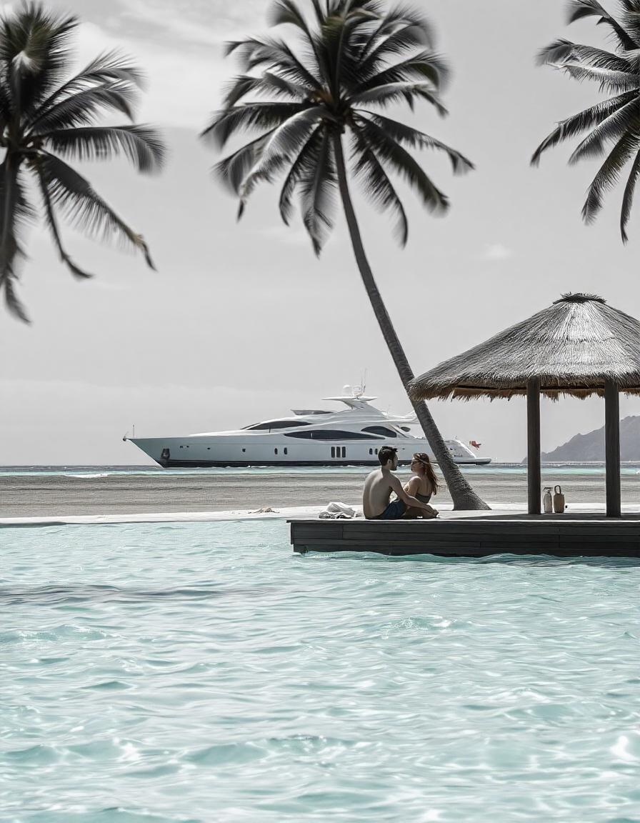 Casal sugar em uma ilha paradisíaca ,lugares para viajar com sugar baby - Book Privado